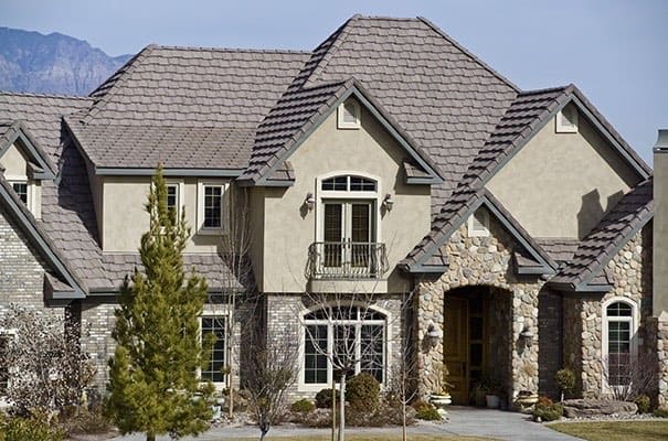 Eagle Roofing Ponderosa concrete tile installed