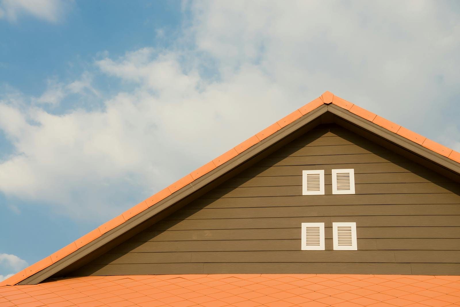 Solar attic fan installed on a roof