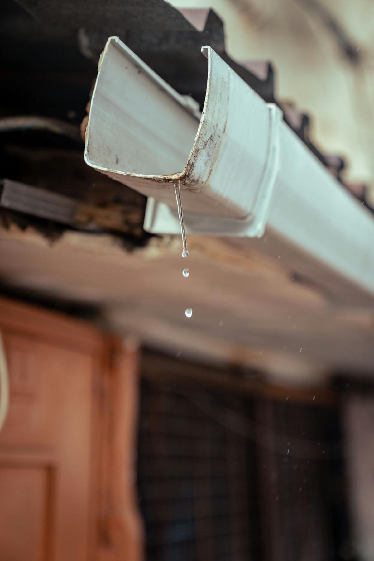 Micro-mesh gutter guard installed over a gutter